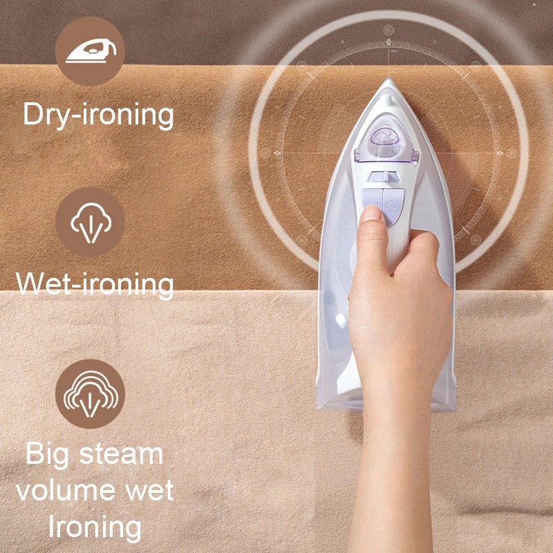 DMWD 110V/220V Handheld Garment Steamer Electric Clothes Steam Ironing Machine Mini Portable Travel Cloth Fabric Cleaning Brush