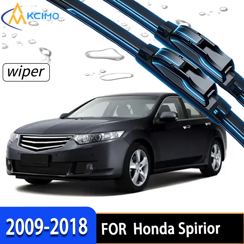 2Pcs Front Windshield Wiper Blades For Honda Spirior 2009-2018 Windscreen Window Car Accessories