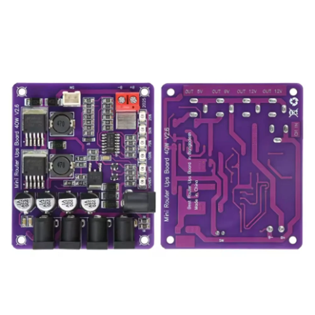 40W Power Module With Real-Time Battery Monitoring Feature 4-Channel Output Protection Function Status Monitoring Power Tool