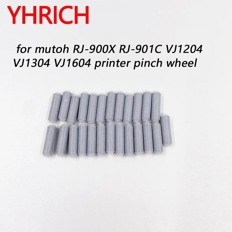 Mutoh Paper Pressure Pinch Roller KY-14255 DF-49053 for Mutoh RJ-900C RJ-900X RJ-901C VJ-1204 VJ-1304 VJ-1324 Pinch Wheel Rubber