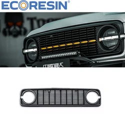 For TANK 300 Way GWM Grille Modify With Light  Middle Net Abs Car Part Front