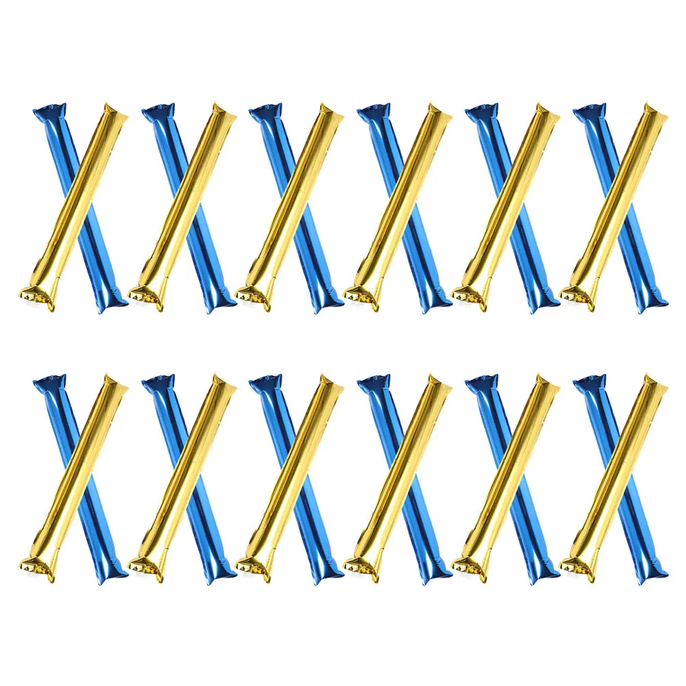 

24 Pcs Sticks Inflatable Signs Football Thunder Durable Events Event Supplies Bright Colors