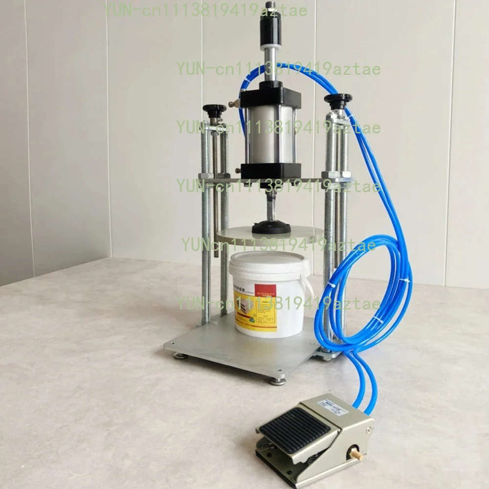 Glass Bottles Pneumatic Lid Sealer Corks Sealing Machine Plastic Drum Bucket Tool Oil Drums