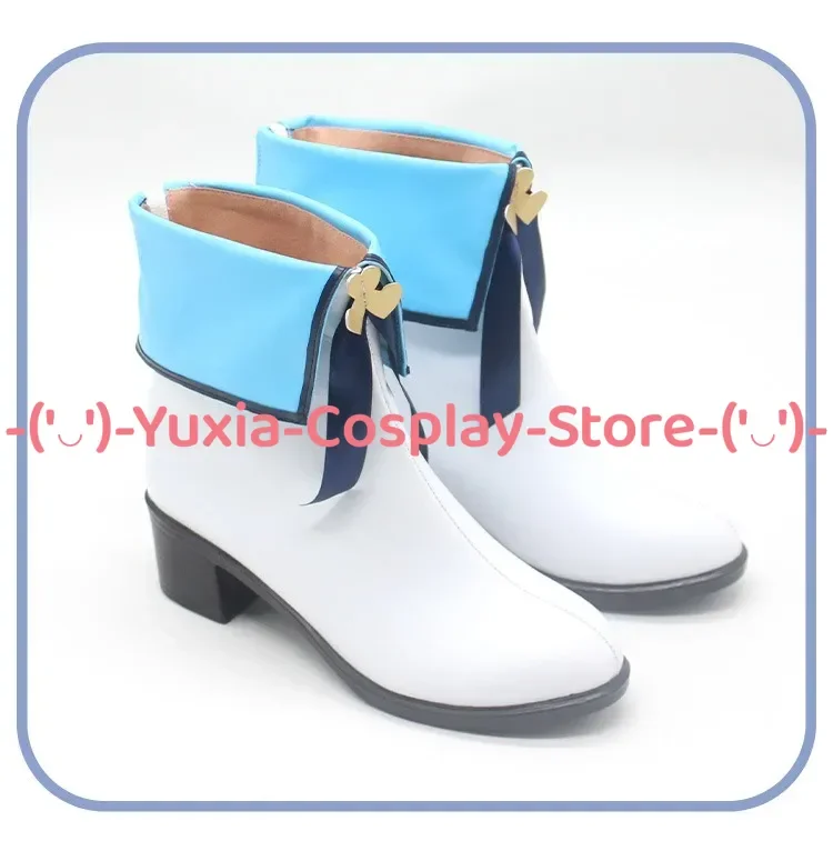 Yuxiacosplay! Project Sekai Airi Momoi Shizuku Hinomori Haruka Kiritani Cosplay Schoenen Anime Karakter Prop PU Lederen Laarzen