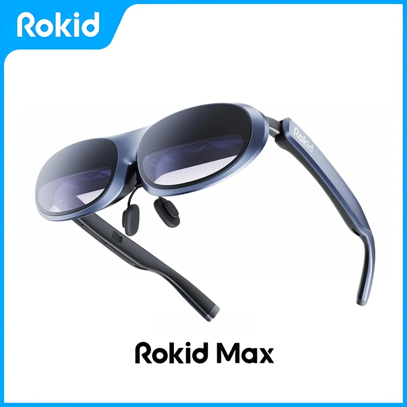 Rokid Max AR 3D Smart Glasses MAX Screen 50° Viewing Device For Phone Projected Screen Switch PS5 XBOX Virtual Reality Glasses