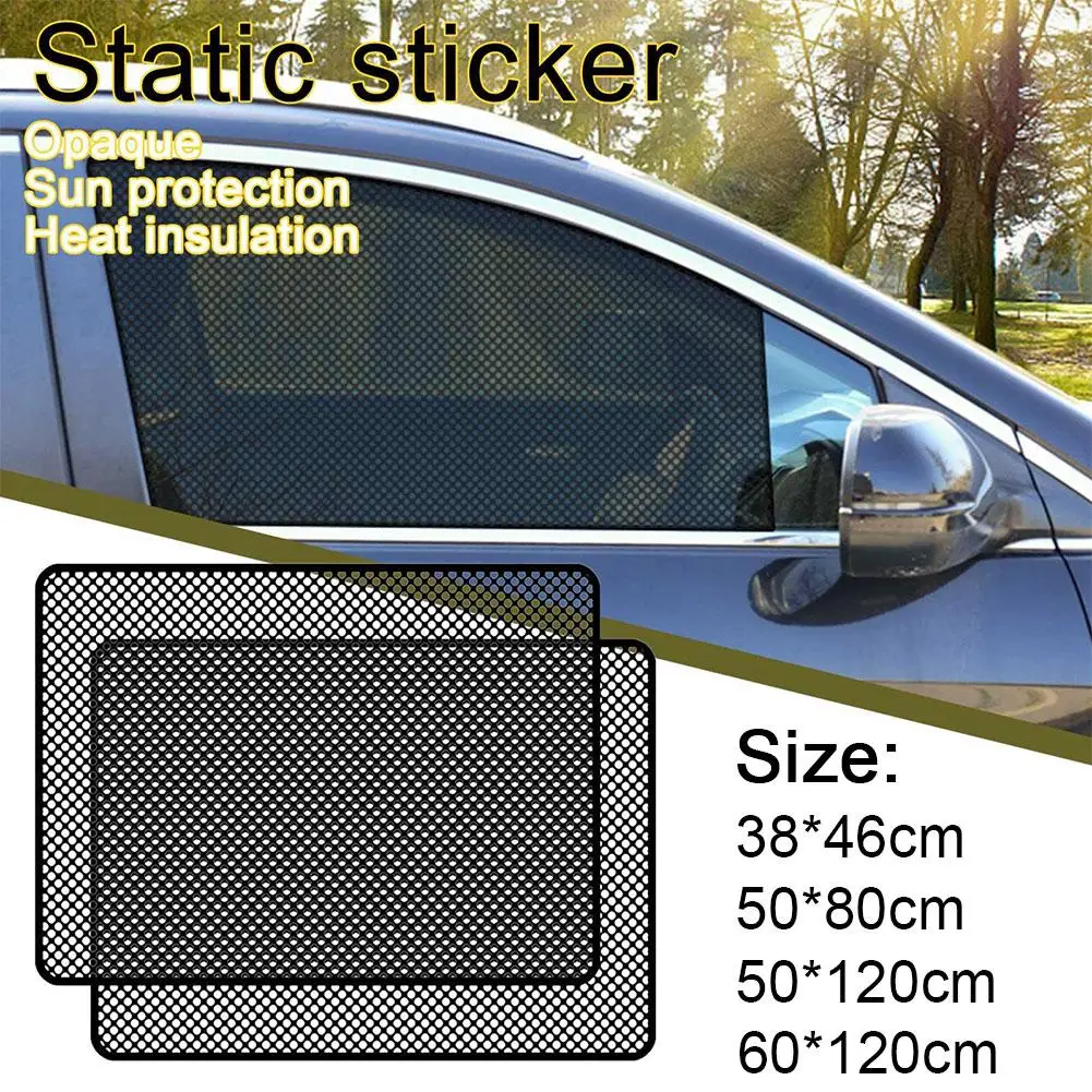 Suction Cup Universal Accessories Side Window Windshield Front/back Shades Block Blinks Black Rear Curtain Cove K6c9