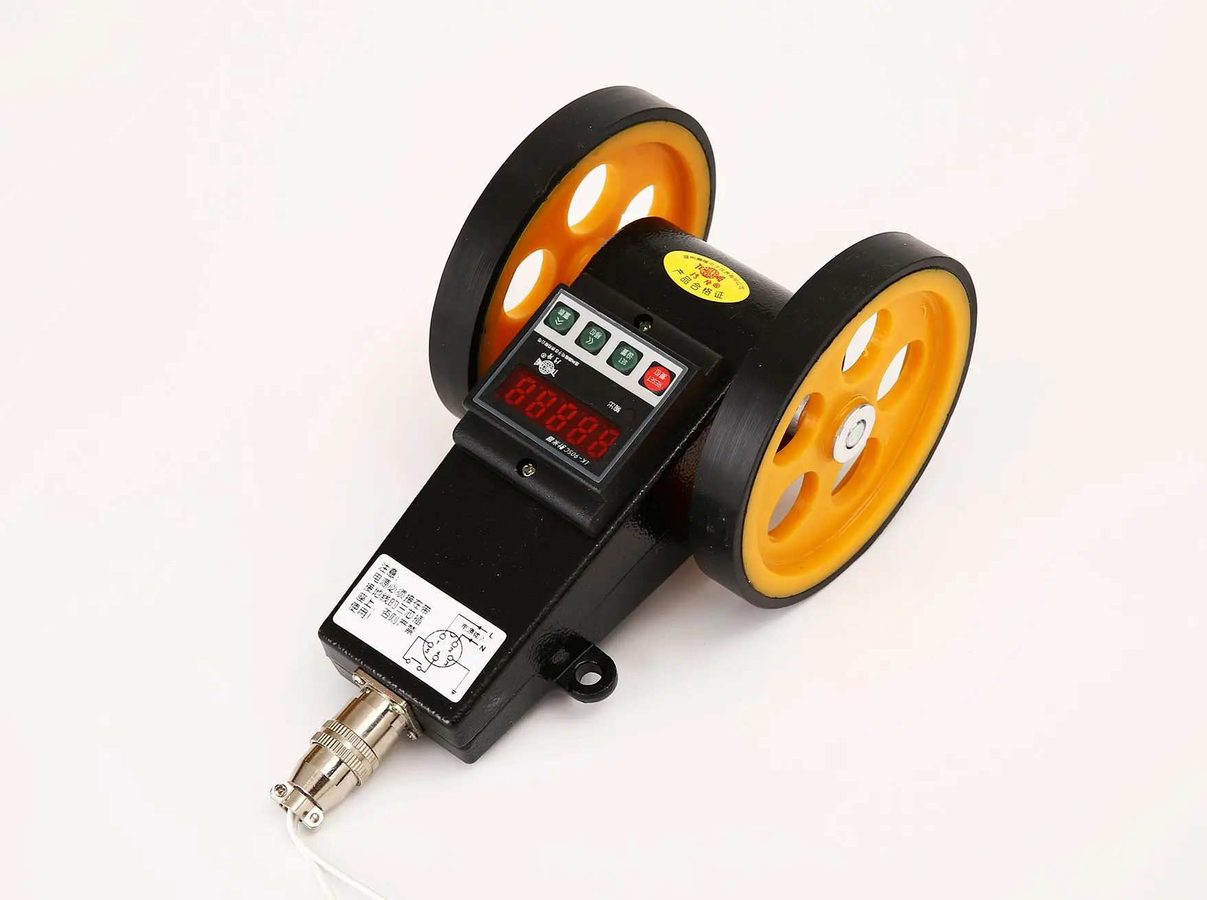 

Integrated Meter Counter LK-90SC Roller Type Can Be Set to Output Meter Yard Wheel Available