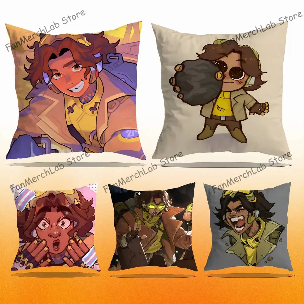 For Venture O-Overwatch Cushion For Bedroom Car Coffee Shop Room and Living Room Sofa Decorative Pillow Cover Case
