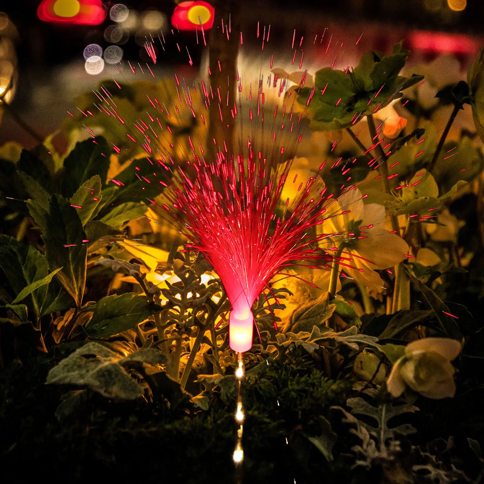 

Солнечный светильник-фейерверк для улицы, декоративный садовый светильник, ландшафтное освещение, солнечные светильники для двора и газона, декоративное освещение