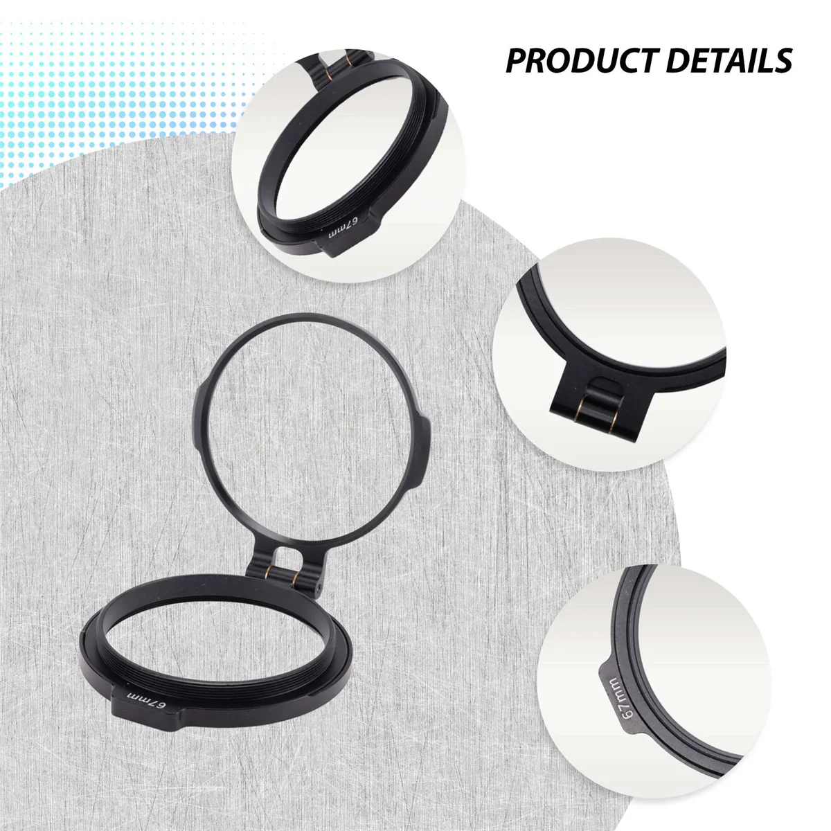 Быстросъемный фильтр для объектива зеркальной фотокамеры 67 мм