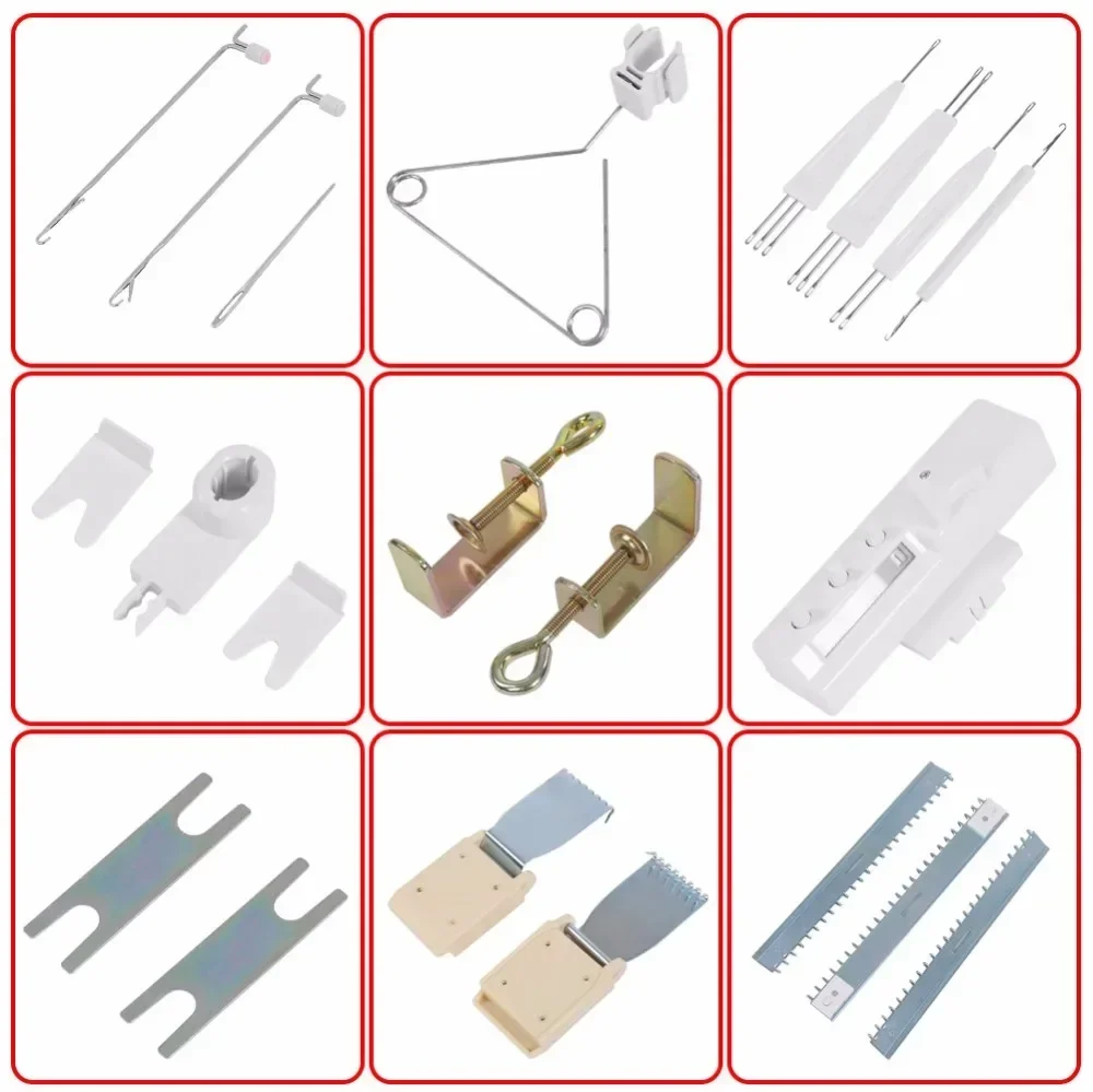 LK150 - مقياس متوسط 6.5 مم، أجزاء ماكينة حياكة منزلية بلاستيكية، غرز، ملحقات ماكينة الخياطة، ساق فضية، 150