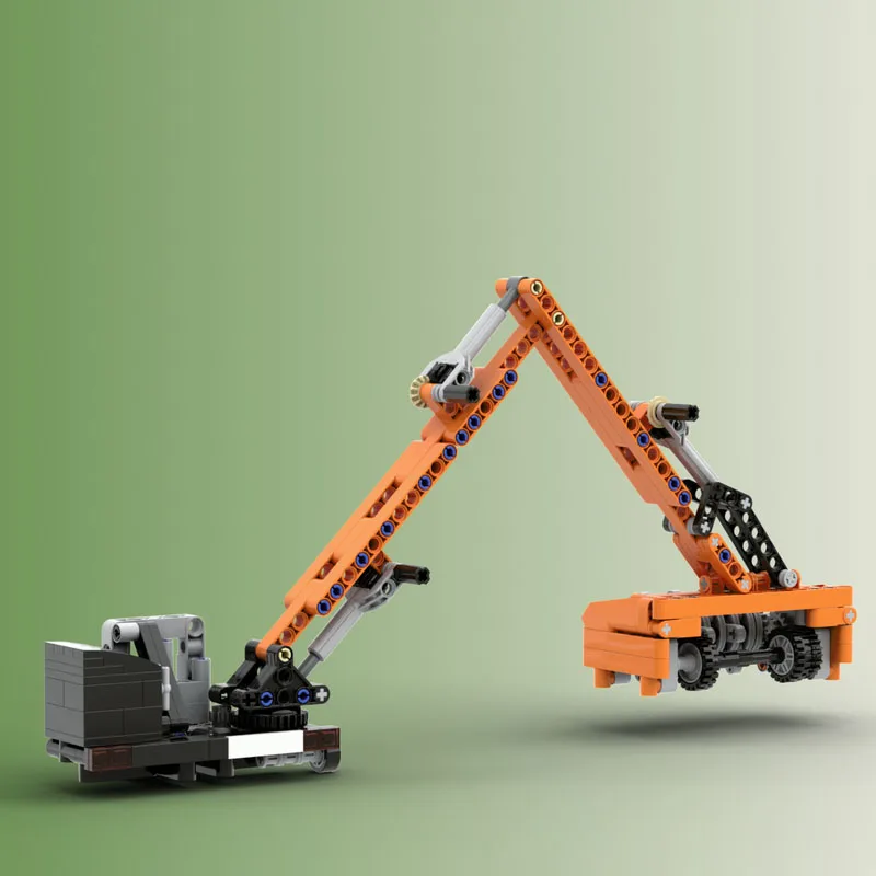 

MOC-155919 Urban Farm Agricultural Arm Lawn Mower Building Block Model, 334 Parts, Boys' Children Birthday Christmas Toy Gift