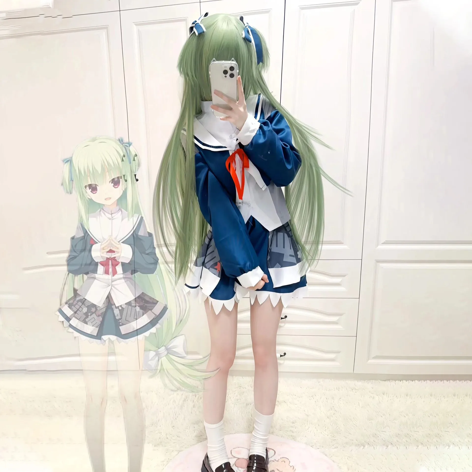 

Love Thousand Flowers Cong Yu Cosplay Costumes Congyu Kimono Suit Dress Up Animation Game with The Same Full Set of Women.