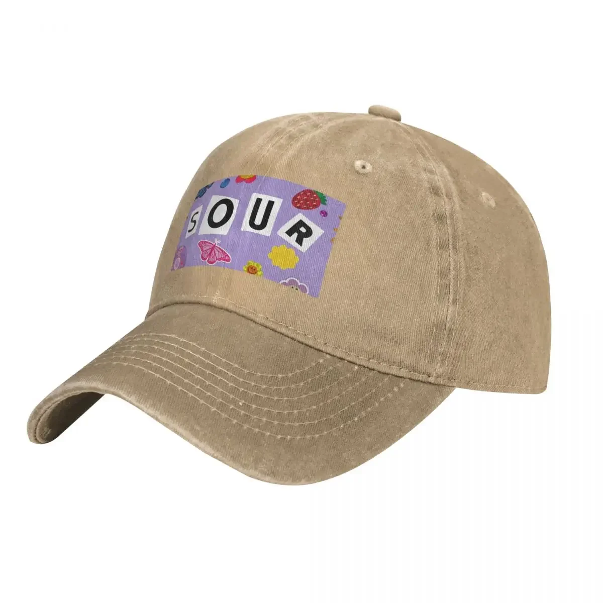 

Sour all stickers Cowboy Hat Beach Bag hiking hat Men Golf Wear Women'S