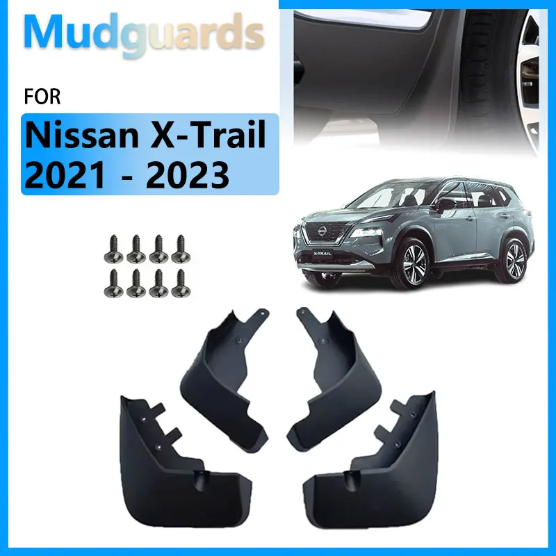 

Mudguards For Nissan X-Trail XTrail X Trail T33 Rogue 2021 2022 2023 Accessories Car Front Rear Wheel Splash Guards Fender Parts