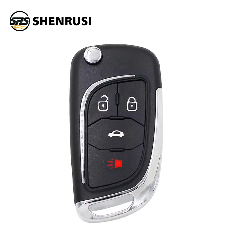 

SHENRUSI 2/3/4/5 кнопочный модифицированный складной пульт дистанционного ключа автомобиля для Opel Vauxhall Insignia Astra для Chevrolet Lova/Aveo/Cruze