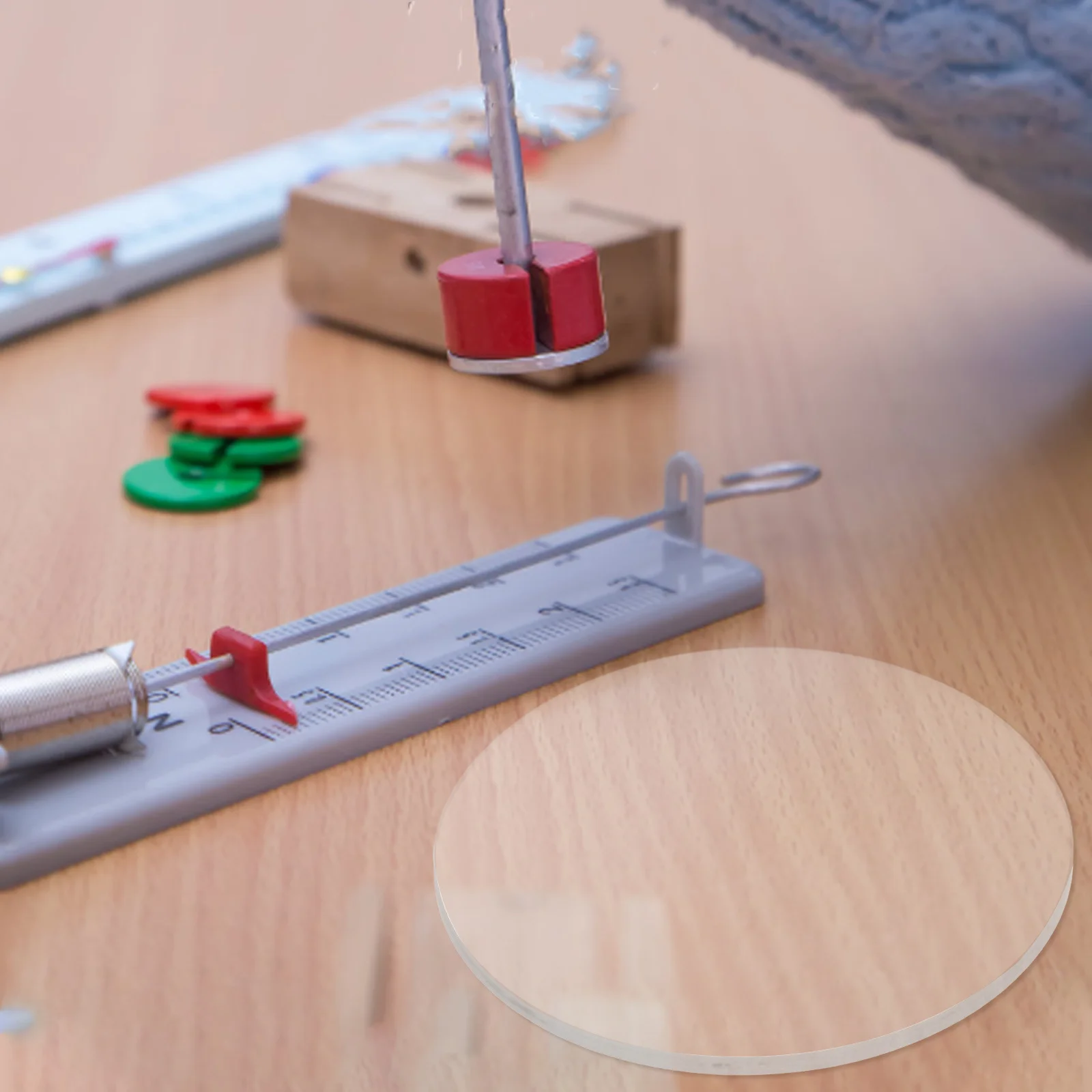 

Double Convex Glass Lens 10Cm Diameter 300Mm Focal Length Laboratory Scientific Experiment Optical Lens High Performance Clear