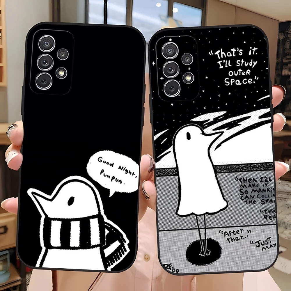 Oyasumi Punpun Phone Case For Samsung S23 Ultra S24 S22 S20 Fe S21 Plus Galaxy A54 A34 A24 A53 M54 Note 20 Cover