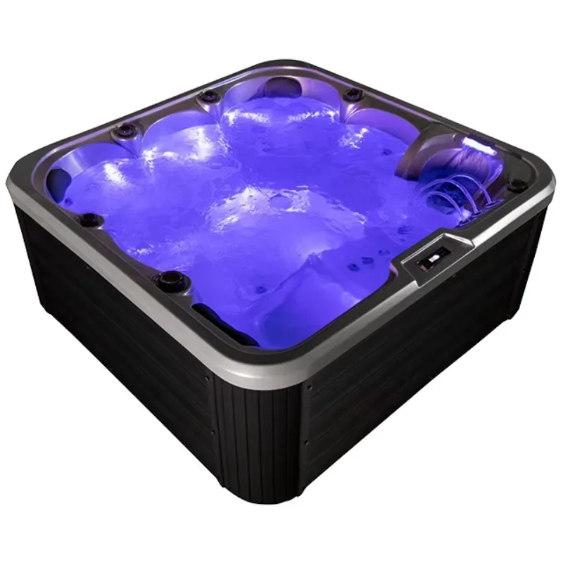 Acrylic Jacuzzii Outdoor Spa Hot Tub Whirlpool Massage Jaccuzi Spa Bathtub 6 Person Plug and Play Balboa Hot Tub