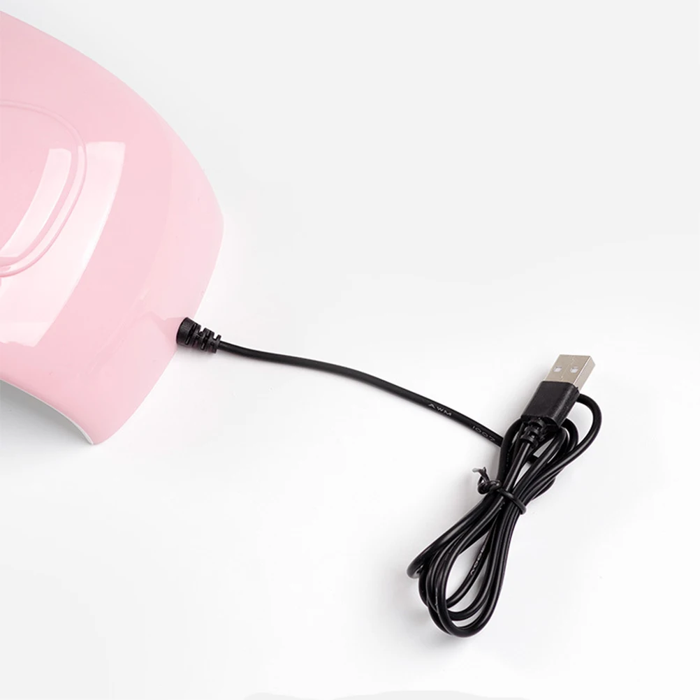 

LED 18 Beads 54W USB Pink Curing Machine for Gel Polish Nail Art Nail Dryer Lamp Dryer Timer Screen