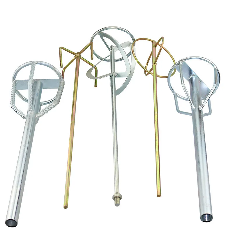 Imagem -03 - Misturador de Lama de Pintura Elétrica com Punho de Martelo Cimento Composto Drywall Ferramentas Varas de Almofariz Agitando Martelo de Aço Carbono