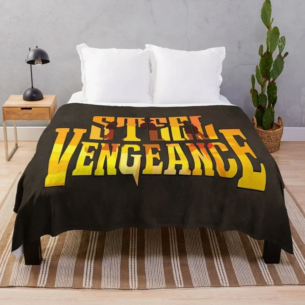 

Steel Vengeance Logo - Cedar Point Throw Blanket Weighted Loose wednesday Large Blankets