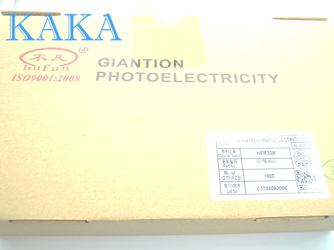 Новые оригинальные HER308 DIP, 10 шт.