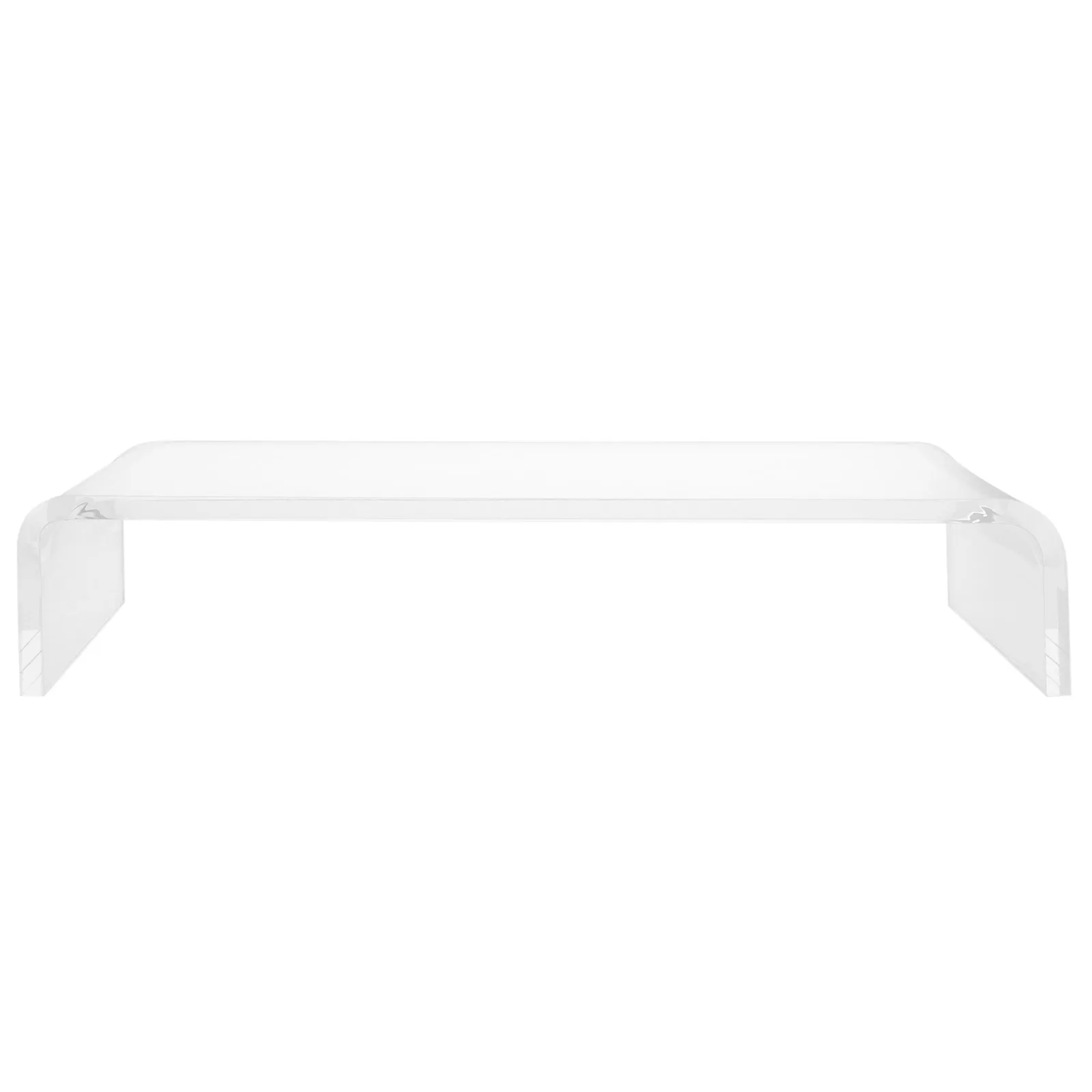

Anti Cat Keyboard Cover Acrylic Monitor Stand With Storage Laptop Riser Desktop Computer Base Clear Protective Case For