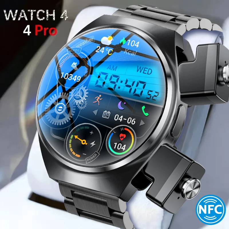 2024 New 2 in 1 Smart Watch with TWS Earbuds, 1.53