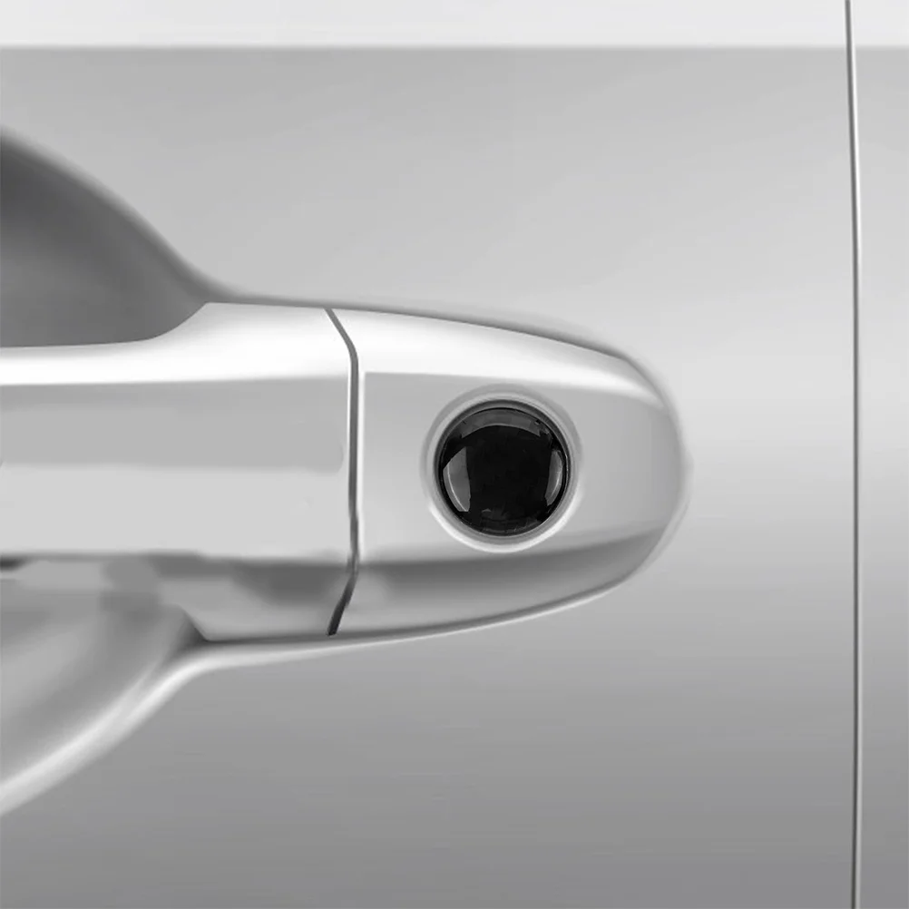 

12Pcs Car Door Lock Cover Protectors Keyhole Decoration Stickers Waterproof Dustproof Scratch Resistant Universal