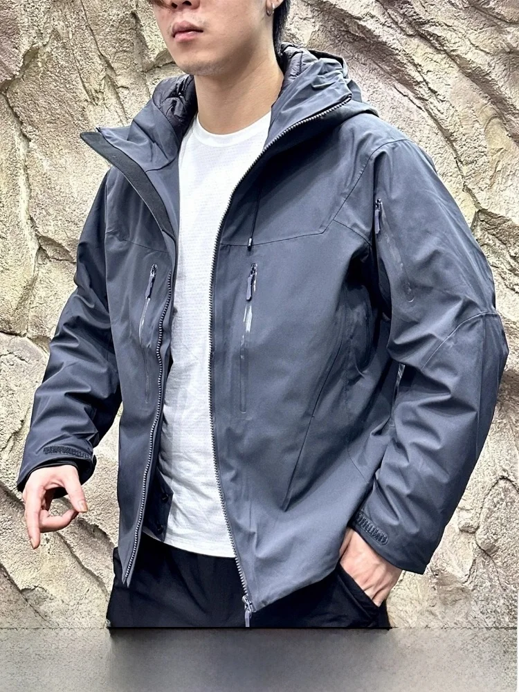 

Водонепроницаемый уличный мужской пуховый Jaet Polar, морозостойкий клей для полной фары, твердый ell 90, белый ду-пуховая наполнитель Ultra Thi