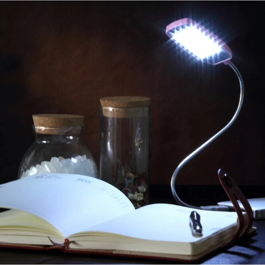 

Usb Led Lamp Flexible Gooseneck Lamp For Bright For Laptop Light Laptop Desktop Reading Pink