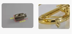 trombone, trumpet, tenor, white copper pressure type exhaust valve