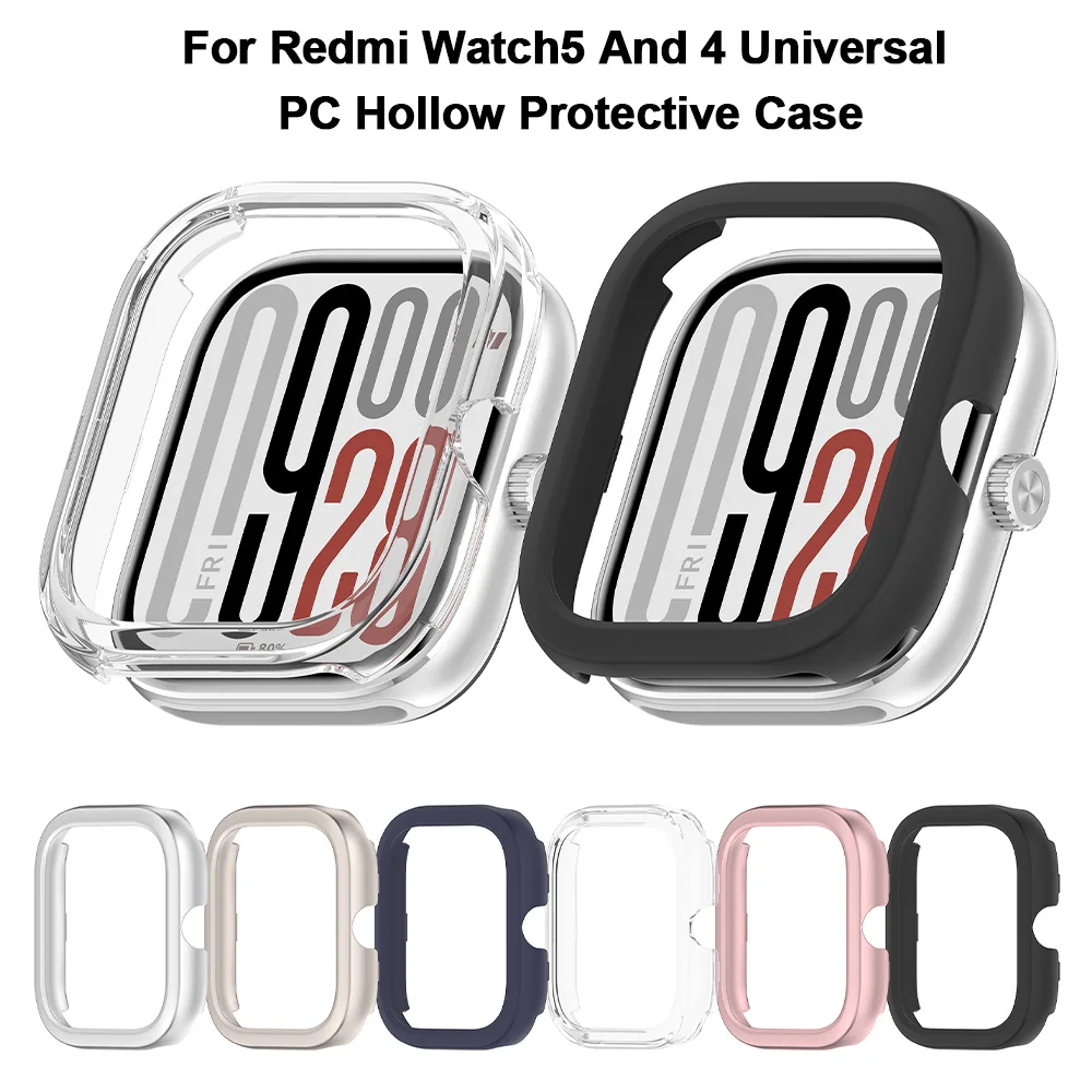 

PC Hollow Cover Case For Redmi Watch 5 5 ESIM Protector Empty Bumper Protective Frame For Redmi Watch5 Watch4 Accessores