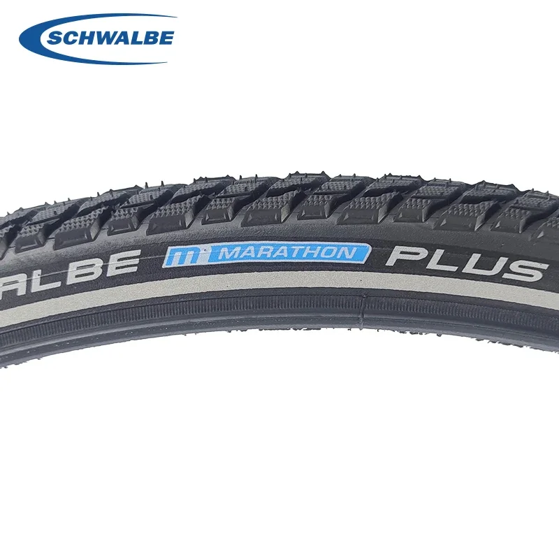 SCHWALBE MARATHON PLUS TOUR 26x2.00/700x35c/40c 28x1.75/28x2.00 Wired Bicycle Tire for MTB Road Travel Bike Cycling Parts