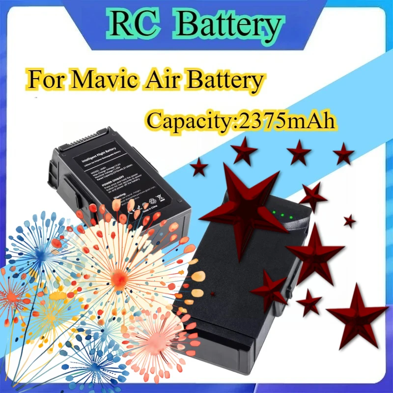 2375mAh Intelligent Battery for Mavic Air 21 Min Flight Time Drone Flight Accessories