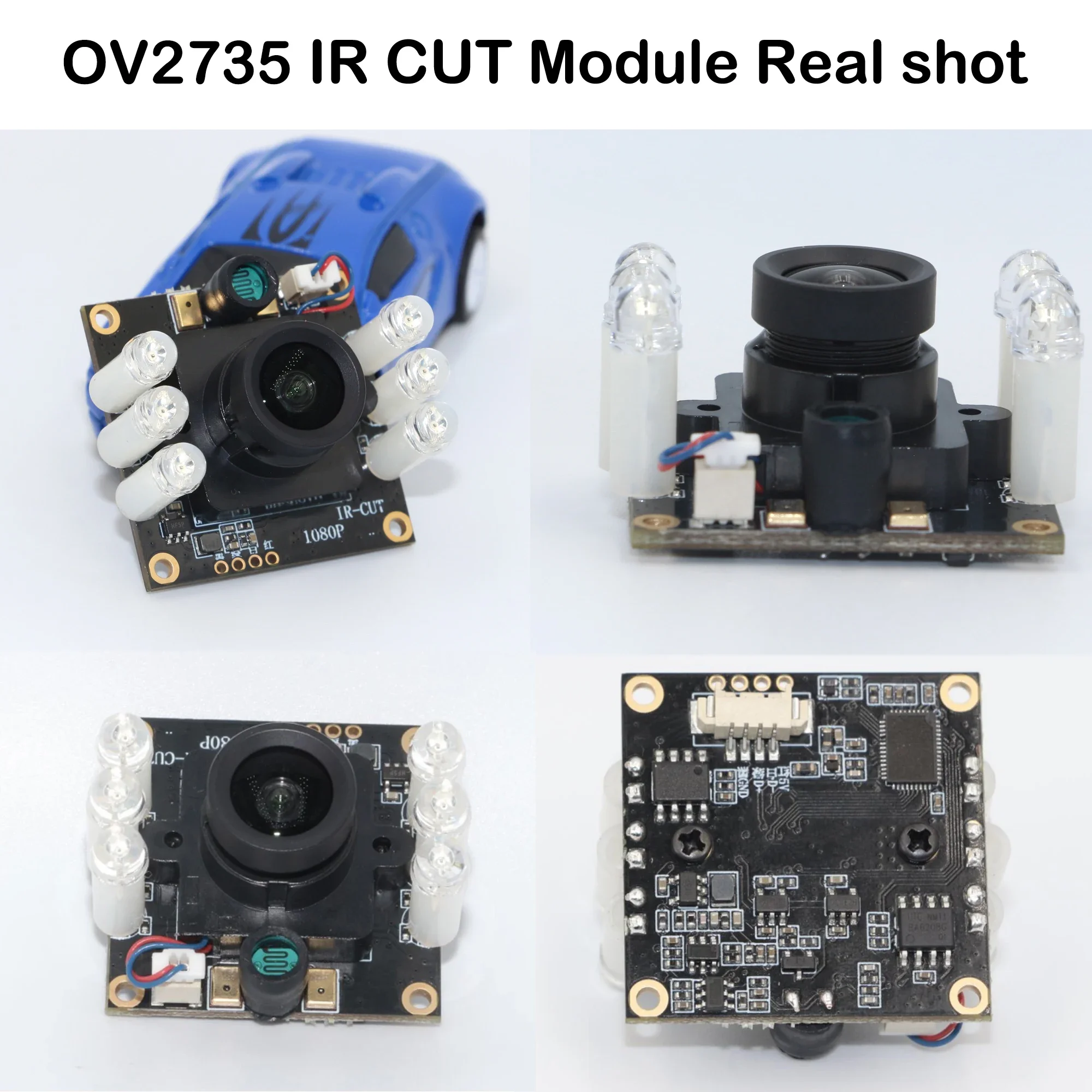 In stock OEM 2MP OV2735 HD 850 IR Night Vision USB Camera Module 1080P 30FPS IR Cutoff ATM Camera Module with LED
