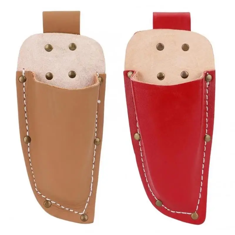 プロ仕様の庭の剪定用バッグ 庭の剪定ばさみ保護ケース 高級PUレザー保護ケース 2色展開