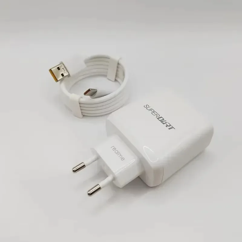 For Realme 65W Superdart Charger For Realme GT Neo 3 2 Q3 Pro Wall Charger 6A Type-C Fast Charging Cable Neo 2T Pro Q3 Pro Q2