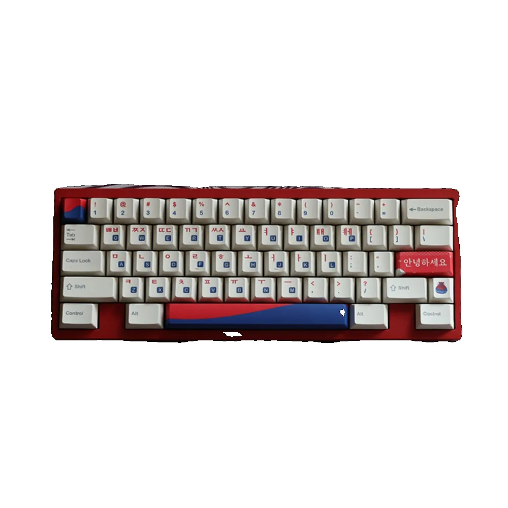 Imagem -05 - Echome-coreano Keycap Conjunto para Teclado Mecânico Pbt Personalizado Personalizado Retro Perfil Cereja Jogos 140 Chaves