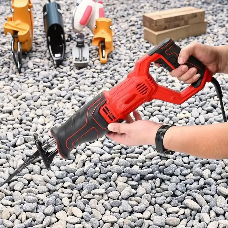 for 220V Household Electric Horse Knife Saw Portable Mini Wood Metal Cutting Tool Handheld Reciprocating Saw Fruit Tree