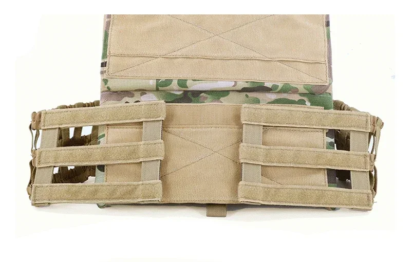 조절 가능한 몰리 전술 조끼 하이킹 어썰트 플레이트 캐리어 조끼 사냥 보호 야외 장비 야외 CS 전투