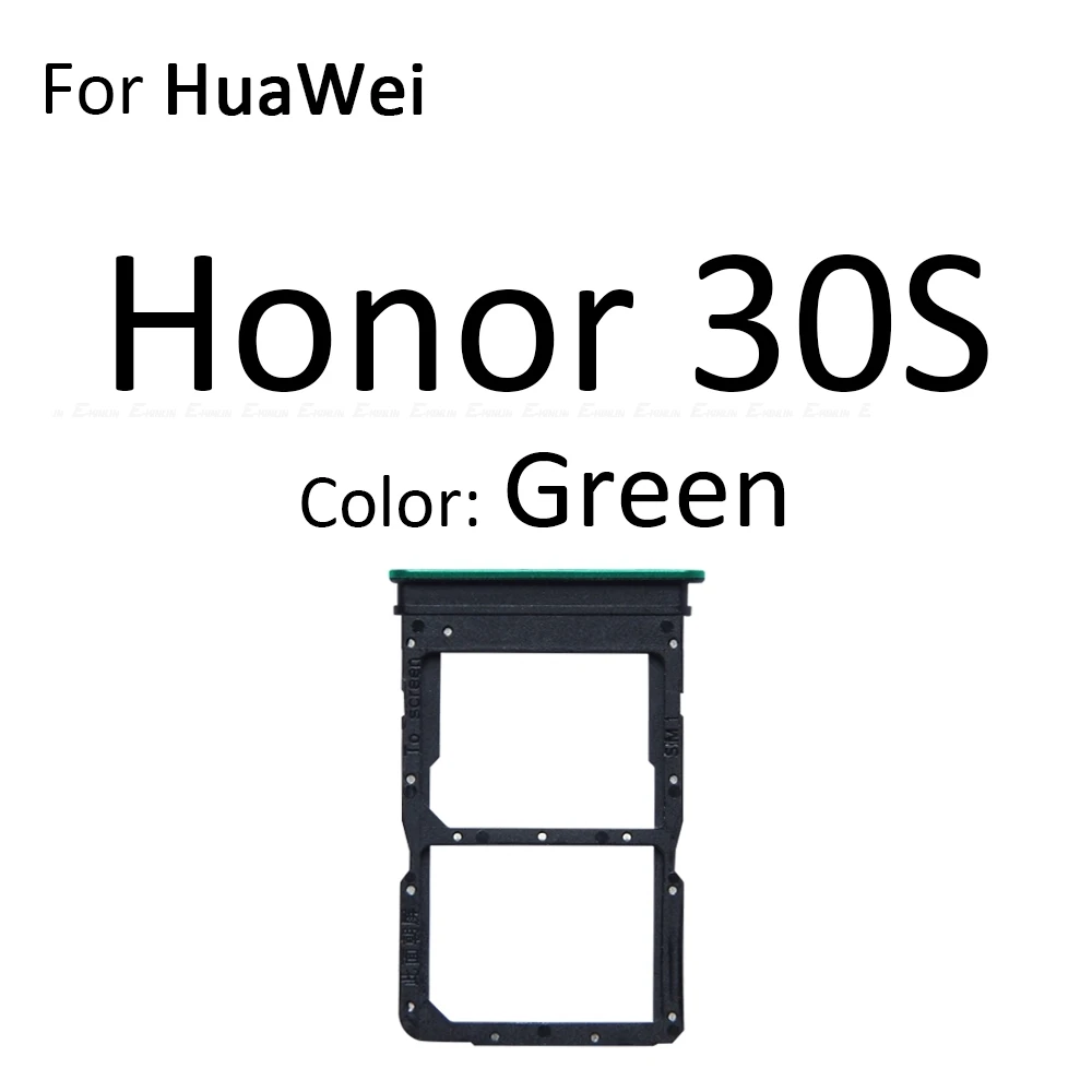 Sim Micro SD Card Socket Adapter Container Connector Holder Slot Tray Reader For HuaWei Honor 30S 60 Pro SE