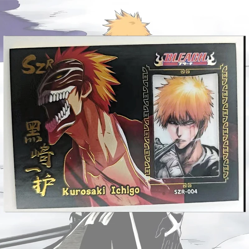 BLEACH Thousand years of bloody battle JCR SZR LSP card Kurosaki Ichigo Inoue Orihime boy Toy collection Birthday Christmas gift