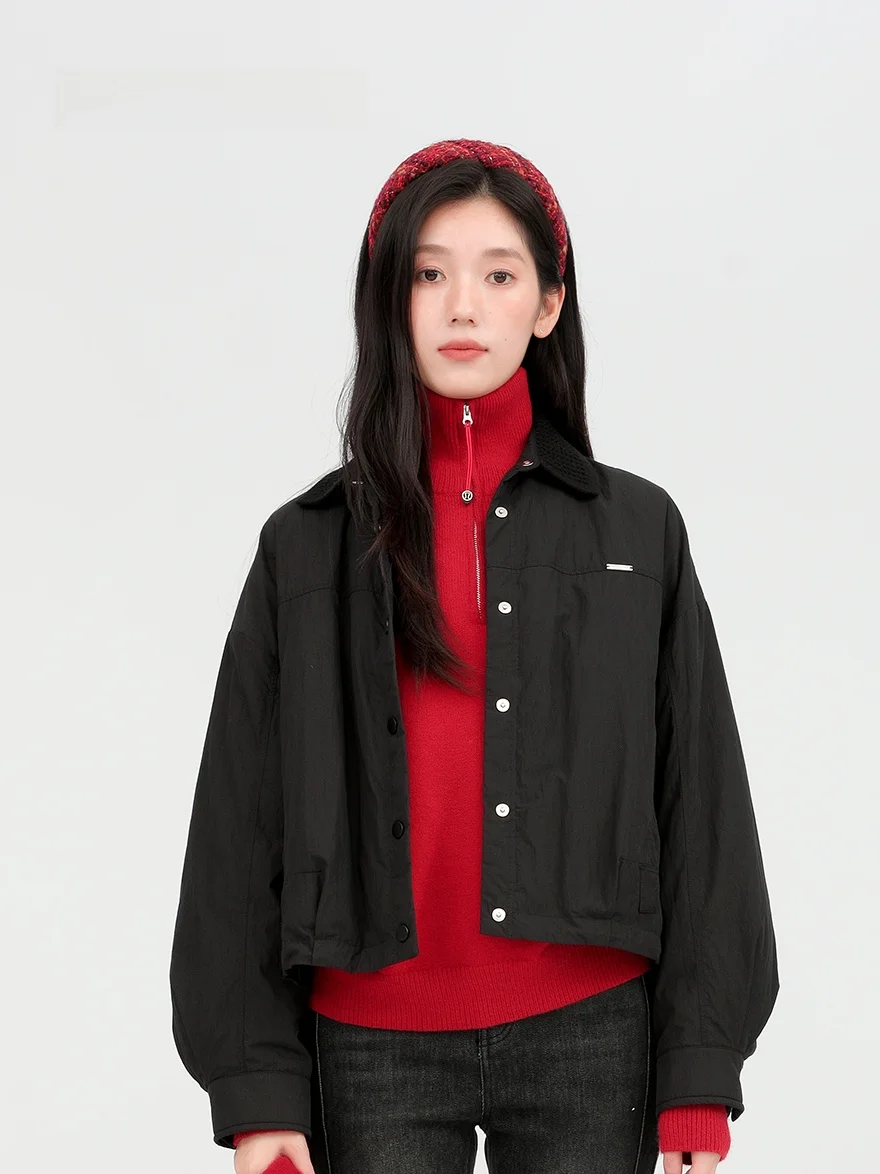 

Зимнее пальто Dailanzhi 2025: легкое, свободного кроя, из натурального пуха, белое, в корейском стиле, очень теплое, модное женское пальто