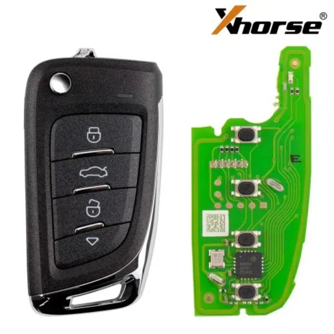 

XHORSE XKM800EN Универсальный откидной дистанционный ключ с 4 кнопками в стиле ножа