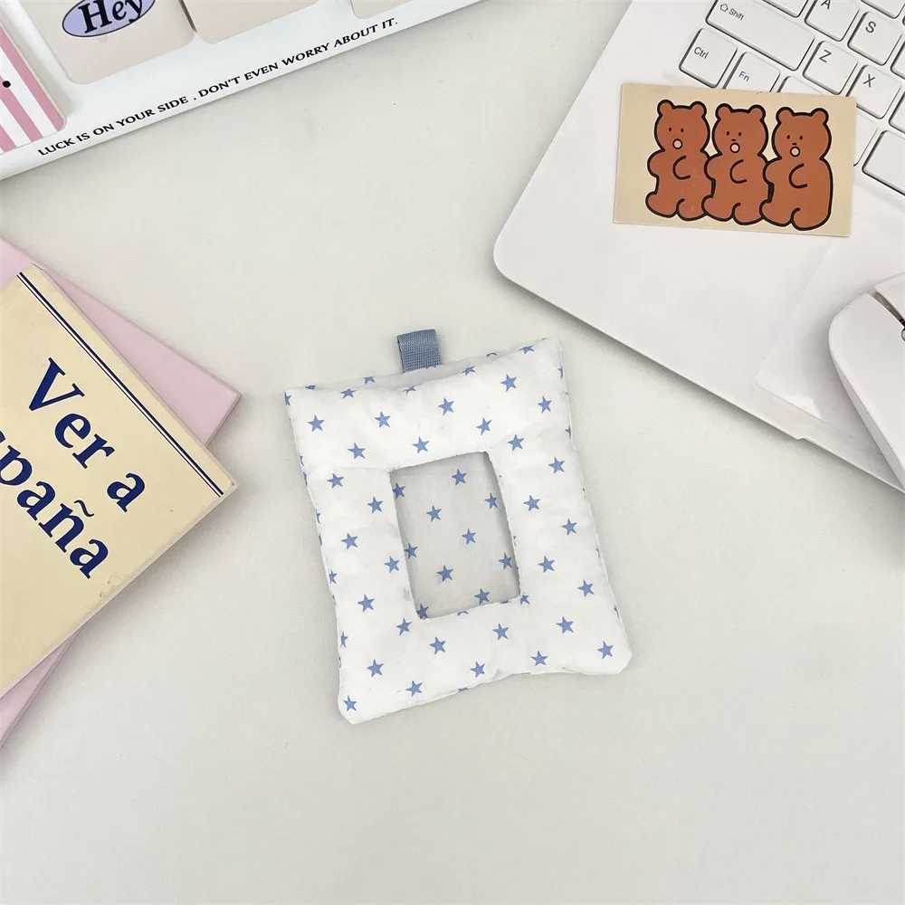 High Quality Cotton Photocard Holder Portable Display Photo Protector Case Storage Card Holder Students