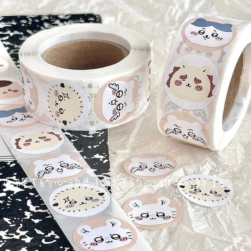 Chiikawas Stickers Kawaii Hachiware Usagi Anime Cartoon Adhesive Tape Stickers Girls Hand Account Book Decorate Gifts