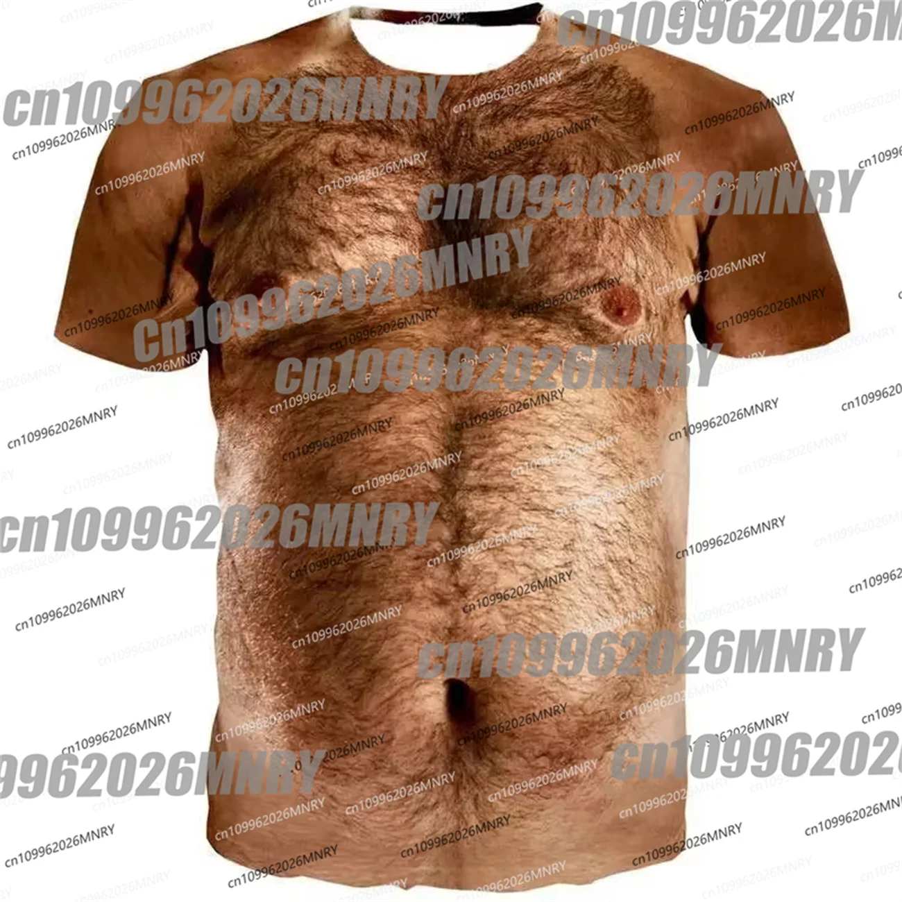 Funny Muscle Body 3D Printed T-shirt Kid Tshirt Clothes Streetwear Short Sleeve Top Tees Ugly Chest Hair Man T Shirt Clothing