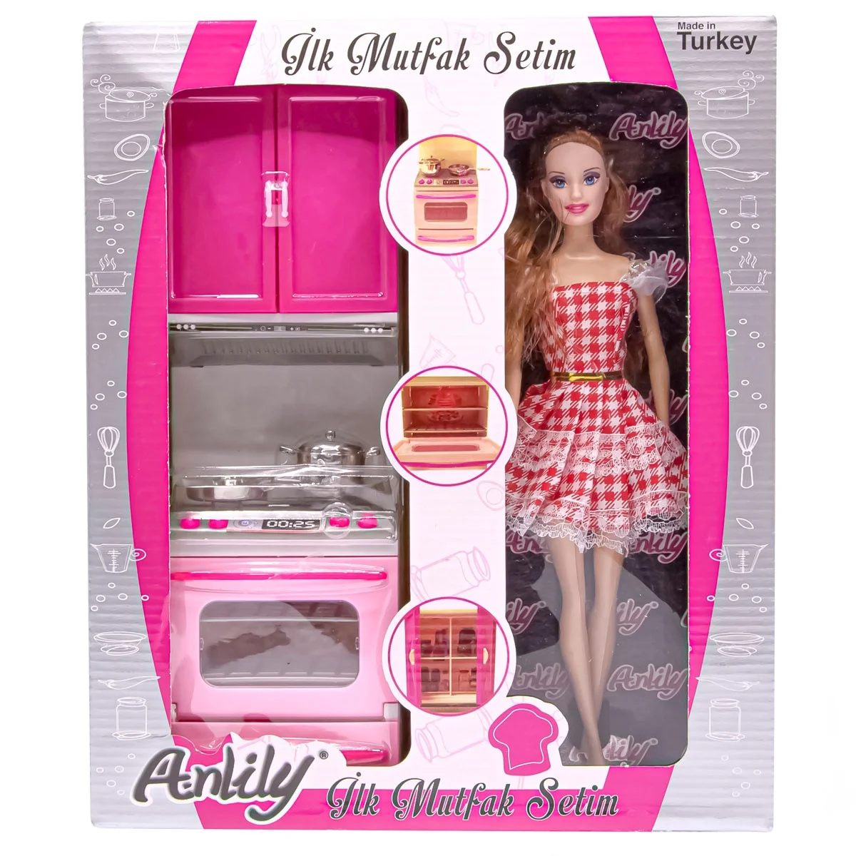 Anlily first kitchen set with baby oven